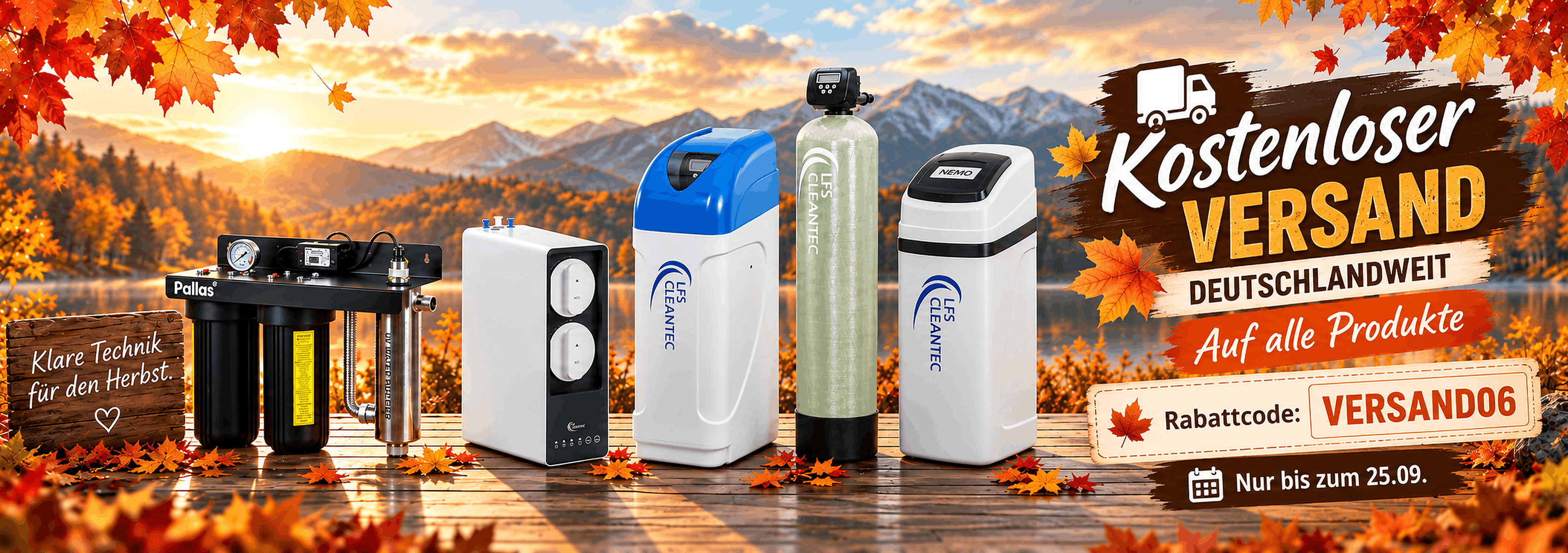 Bestpreise vom Profi für Ihre Wasseraufbereitung!
