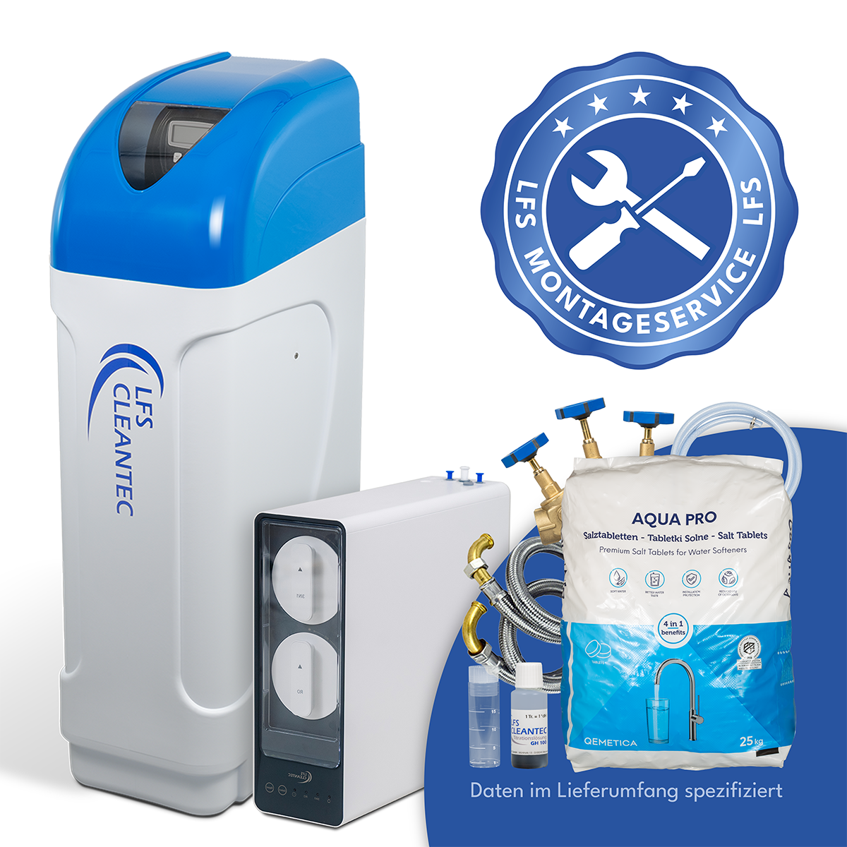 Bundle - Wasserenthärtungsanlage IWKC 1500 inkl. Umkehrosmoseanlage LFS Plus 2.0 + Montageservice – Platzhalterbild