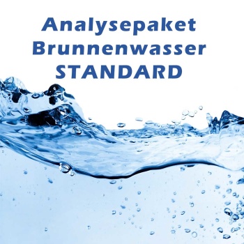 Wasseranalyse Standard - für Gieß- und Nutzwasser