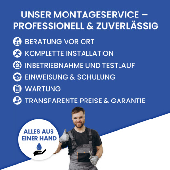 Bundle - Wasserenthärtungsanlage IWKC 1500 inkl. Montageservice